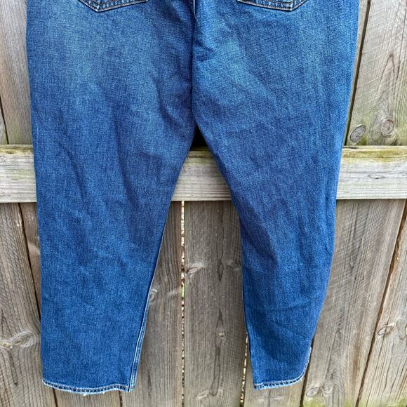 Abercrombie & Fitch Jeans The Ankle Straight Ultra High Rise Size 28/6 Blue NWT - Picture 7 of 9
